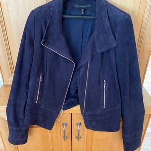 White House Black Market Suede Jacket